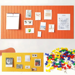1-4PCS Felt Wall Stickers School Works Display Bulletin Board Office Photo Wall Home Living Room TV Background Wall Decoration