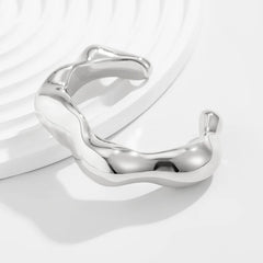 Exaggerated Irregular Cuff Bracelet – Hip Hop Rock Style