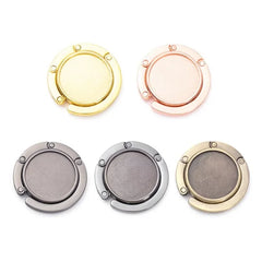 Fashion Bag Holder Handbag Hanger Folding Hook Holder Portable Key Rack Table Hook Hardware Travel Outdoor Storage Hanger