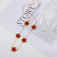 Stainless Steel Adjustable Clover Bracelet – Classic Party Gift