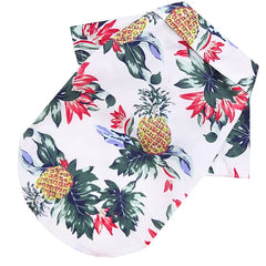 Hawaiian Style Pet Dog Clothe Summer SandBeach Dog Shirts for Small Medium Dogs Puppy Cat Clothing Ropa Perro Pug French Bulldog Pet Shop Pet Clothing