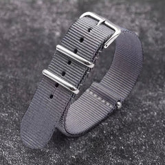 Universal Canvas Watch Band 18mm 20mm 22mm Nylon Wristband NATO Watch Strap For SEIKO Tissot Swatch OMEGA IWC CASIO Bracelet