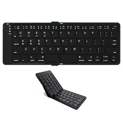 BOW Foldable Bluetooth Keyboard with Touchpad/Numberic Pad Portable Rechargeable Folding Wireless Keyboard for Tablet ipad