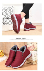 Men’s Winter Cotton Casual Shoes Chunky Sole