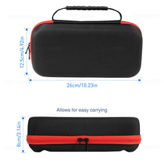 Large Storage Bag for Switch & OLED Portable Carrying Protective Case with 20 Game Slots Travel Bag for Joypad NS Accessories
