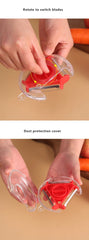 3 In 1 Fruit and Vegetable Peeler Multifunctional Vegetable Shredding Tools Stainless Steel Blade Peel Grater Kitchen Tools