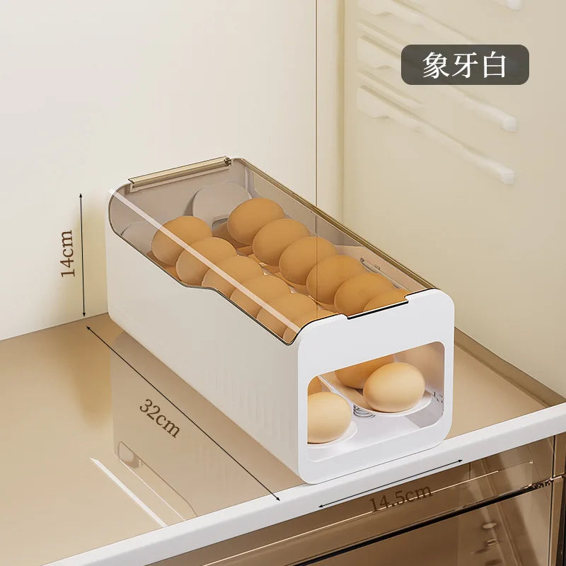 Automatic Rolling Egg Basket for Fridge – additional product image