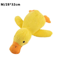 Pet Plush Toy Dog Calming Duck Sleeping Companion Doll Chew Durable Squeaky Teeth Cleaning Chew Puppy Toy Best Seller Pet Shop