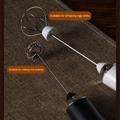 Wireless Electric Milk Frother Whisk Egg Beater USB Rechargeable Handheld Coffee Blender Milk Shaker Mixer Foamer Food Blender