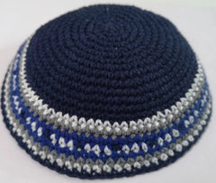 16/17cm HANDMADE KNITTED YARMULKE KIPPAH