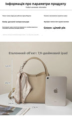 Hong Kong Luxury Genuine Leather Crossbody Bag for Women