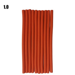 10pcs Flexible Hair Curling Rod Hair Curler Makers Soft Foam Bendy Twist Curls Flexi Rollers Styling Tools Hair Roller No Heat