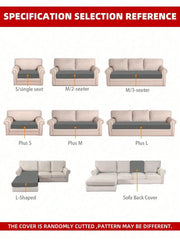 1pc  Solid Milk Silk Elastic sofa cushion cover  , Four Seasons Universal sofa cushion cover