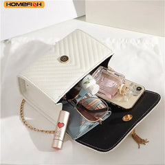 HOMEFISH Embroidery Women Crossbody Bag Thread Luxury Handbag Shoulder Bags Brand Sequined Tassel Clutch Small Bag