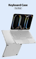 360° Magic Keyboard Case For iPad Air 11 13 M2 M3 2025 Air 4 5 10.9 For iPad Pro 11 12.9 13 10th Gen 11th A16 10.2 7/8/9th Folio