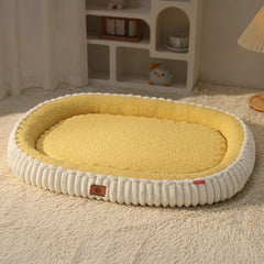 Winter Orthopedic Dog Bed for Dogs Breeds,Egg Crate Foam Dog Sofa Beds,Pet Couch Bed with Four Sided Bolster,Non-Slip Bottom Pet Shop