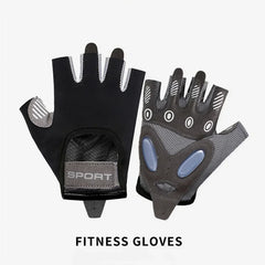 1 Pair Slip-Resistant Fitness Gloves – Weightlifting & Gym Training