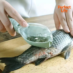 A Scale Removal Tool，Plastic Scales Scraper，Easy Cleaning Fish Skin Brush，Household Kitchen Scale Scraper