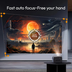 BYINTEK R20 Max Mini Projector 4K DLP Smart WiFi Android 11.0 LED 1080P Outdoor Home Theater Projectors With 15600mAh Battery