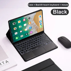 For iPad 5th Gen 2017 6th Gen 2018 9.7 Inch Case, Bluetooth keyboard case for iPad Air 1 Air 2 Pro 9.7 Inch keyboard Cover Funda