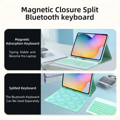 For IPad 10th Generation Case with Keyboard 10.9 Inch 2022 Covers Wireless Bluetooth Magnetic Leather for IPad 10 Case Funda