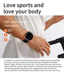 2026New 7.9mm Ultra-Slim SmartWatch Women Health Monitoring Always-On Display 100 +Sports Modes Bluetooth Call Smart Watch Women