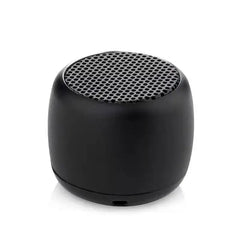 Mini Bluetooth-compatible  Speaker Portable Intelligent One Drag Two Small Steel Cannon Metal Wireless Bluetooth Sound Subwoofer