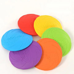 OUZEY Bite Resistant Flying Disc Toys For Dog Multifunction Pet Puppy Training Toys Outdoor Interactive Game Pet Dogs Products Pet Shop