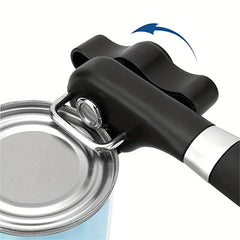 Plastic Hand-actuated Can Opener Safety Kitchen Tools Easy Grip Side Cut Manual Opener for Cans' Lid Kitchen Gadgets