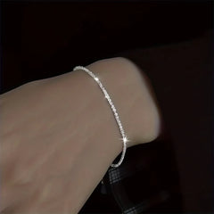 Women’s Silver Plated Star Necklace & Bracelet Set