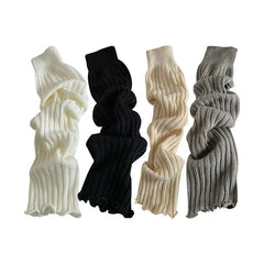 57cm Japanese Lolita Knitted Leg Warmers – Winter Ankle Socks
