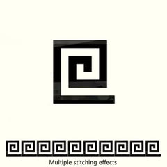 3D 5/10CM Square Self Adhesive Waist Line Mirror Wall Art Stickers for Living Room Ceiling Edge Strip Corner Line Wall Decor