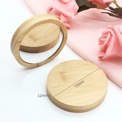 Foldable Double-Sided Makeup Mirror – Portable Desktop