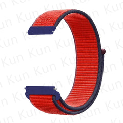 20MM 22MM Band For Samsung Galaxy Watch 6/5/4/5pro/4/6 Classic/active 2 Nylon loop sport bracelet huawei watch GT 4-2-2e-3 Strap