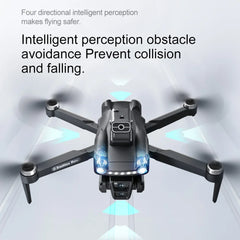 Lenovo V198MAX Drone 8K Profesional FPV Brushless Laser obstacle avoidance Aerial Optical Foldable Quadcopter Mini 4K Dron
