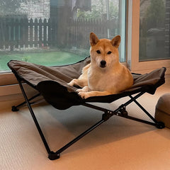 Pet Shop Detachable And Washable Pet Bed, Dog Iron Frame Bed, All-Season Camping Portable Folding Dog Kennel