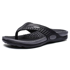 Men’s Massage Flip Flops – Breathable Summer Beach Sandals