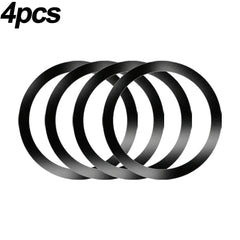 2024 Stainless Steel Universal Magnetic Metal Plate Ring For Magsafe Wireless Charger Iron Sheet Sticker Magnet Car Phone Holder