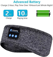 Sleep Mask Bluetooth Sleeping Headphones Headband Thin Soft Elastic Comfortable Wireless Music Headset Eye Mask For Side Sleeper