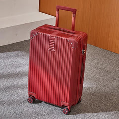 100% Aluminum Magnesium Alloy Travel Luggage Trolley Luggage 20 22 24 26 28 Inch Trolley Luggage Carry-On Luggage With Cup Holde