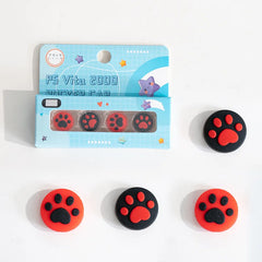 4pcs Silicone Soft Thumb Stick Grip Cap Joystick Cover For Sony PlayStation Psvita PS Vita PSV 1000 Fat/2000 Slim Protector Case