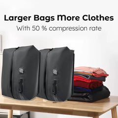New Reusable Vacuum Bags for Travel Dustproof Space Saver Vacuum Compression Bag Waterproof Luggage Vacuum Storage Bag