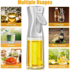 Oil Spray for Cooking - Olive Oil Dispenser Bottle Sprayer Mist-Reusable Food Grade Oil Vinegar,Spray Bottle Kitchen Accessories Cooking Essentials, Kitchen Tools