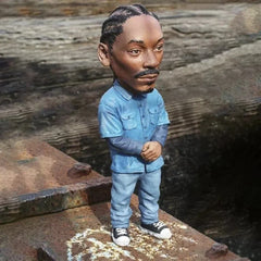 Tupac Rapper Figurine – Cool Hip Hop Desktop Decor Statue Decorative accessories