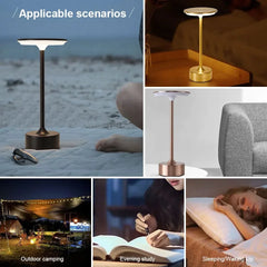New Chinese table lamp bedroom USB camping atmosphere light indoor bedside LED creativity Gift night light Wireless Touch Lamp Home Decor