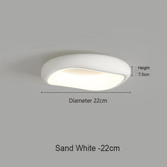 Modern Balcony LED Ceiling Lights Cream Style Children's Bedroom Study Room Lamp Home Decor Kitchen Lighing Aisle Corridor Light