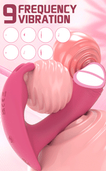 Penetration Vagina Vibrator Female Clitoris Stimulator Dildo Vibrator Sex Toy Wearable Panties Vibrator Adult Sex Toys for Women
