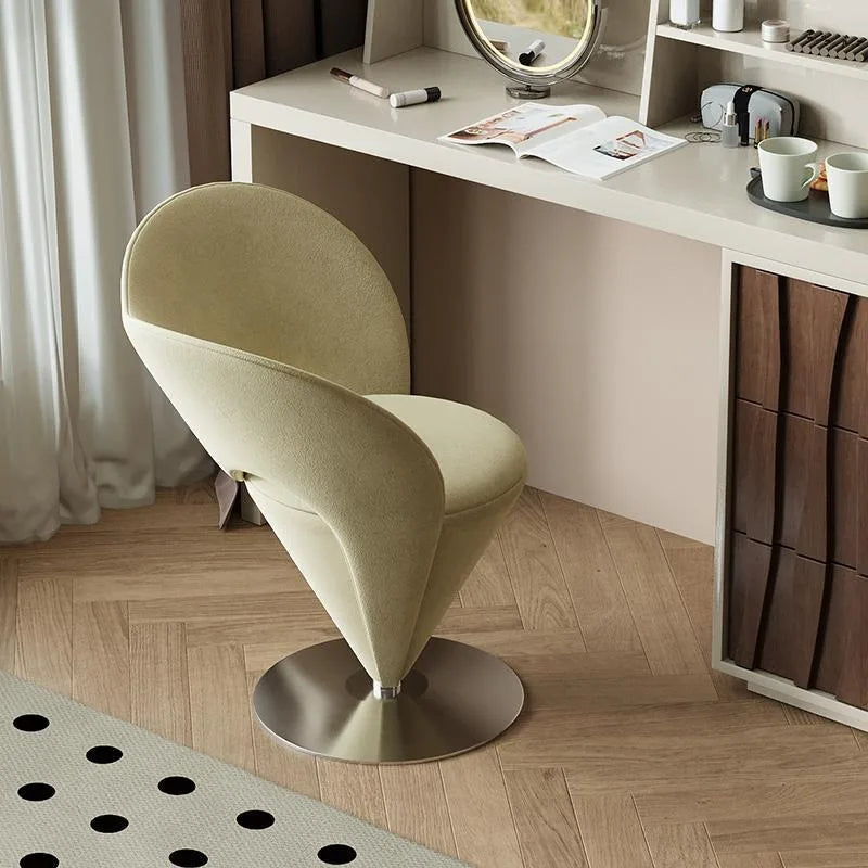 Modern Rotatable Makeup Stool for Bedroom & Dressing Room