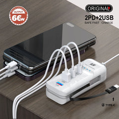 USB Charger PD Type C Fast Charge Quick Wall Chargers Multiport USB Hub Adapter Mobile Phone EU/US Plug USB Type C Quick Charger