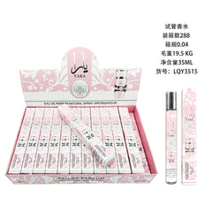 Arabian Wood Perfumes Lasting Fragrance Spray Floral Parfum  Long Lasting Cologne Deodorants High Quality Gifts Small Test Tube